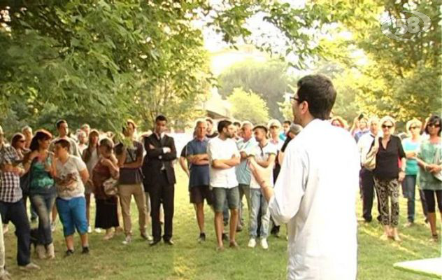 Parco Rione Aversa, vittoria dei residenti: stop al centro polivalente/VIDEO