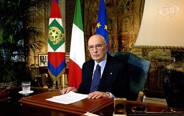 Napolitano: insieme possiamo farcela